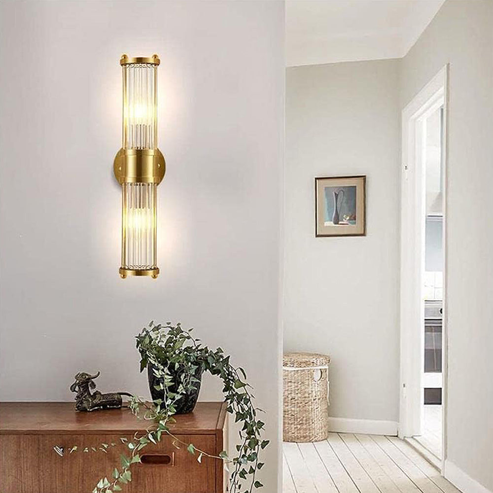 LUXEGLIMMER – Elegant Gold Bathroom Wall Light