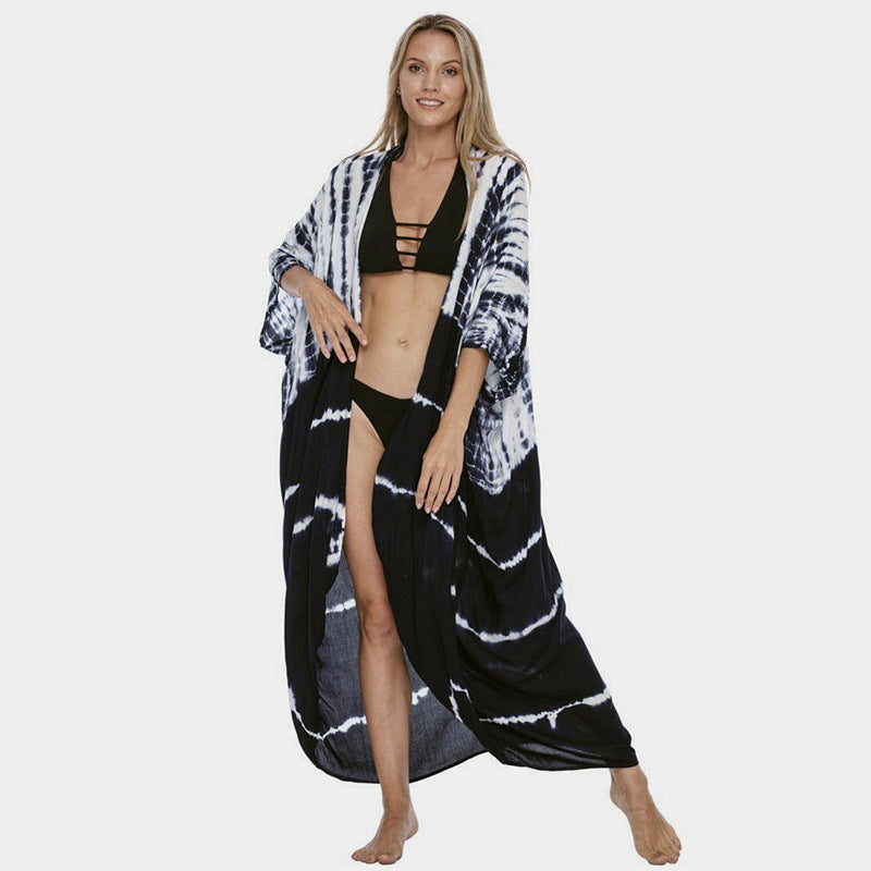 Elegant Sun Protection Beach Dress Cover-Up