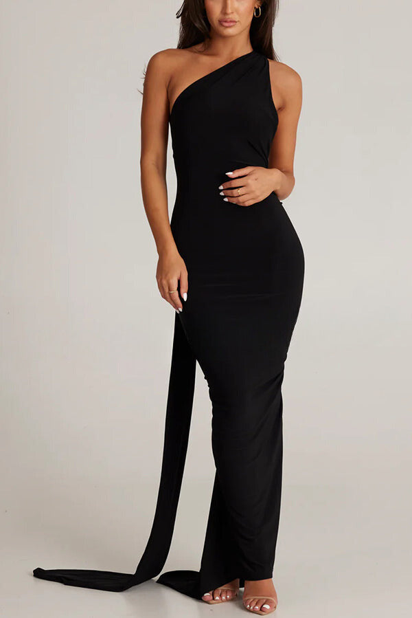 Elegant Sleeveless Backless Maxi Dress