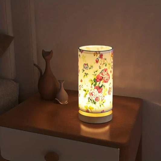 LUMINAIRE – Elegant Linen Look Night Lamp