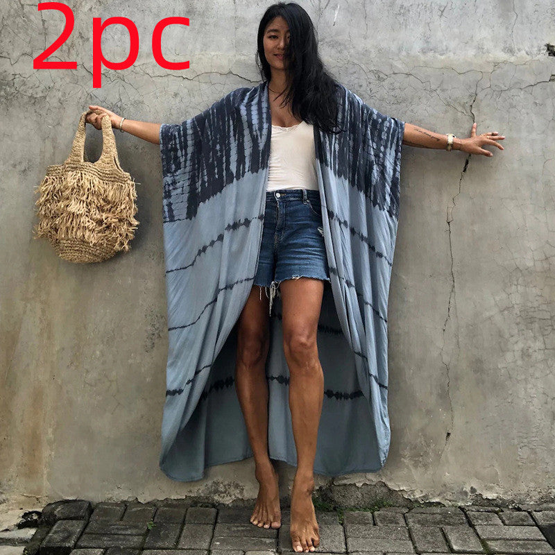 Elegant Sun Protection Beach Dress Cover-Up