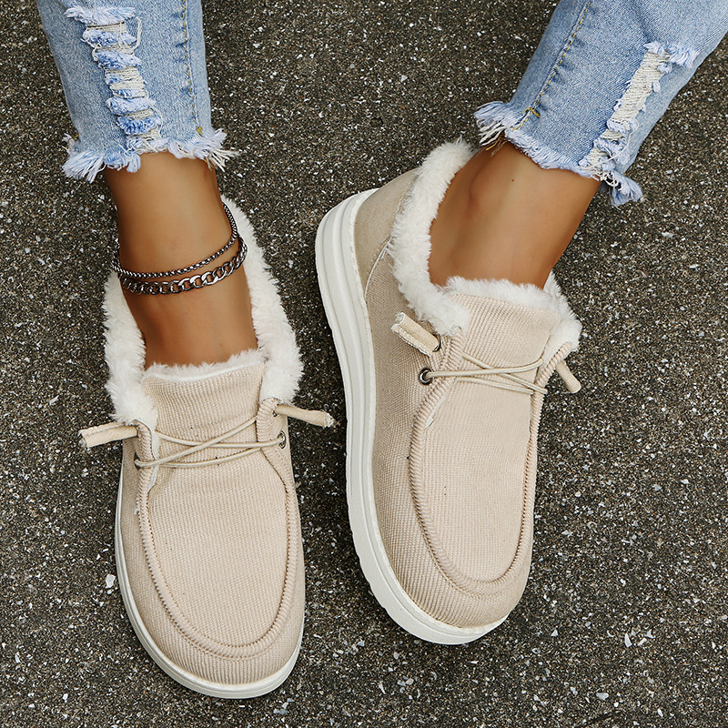 Elegant Winter Sneakers with Cozy Fur Lining