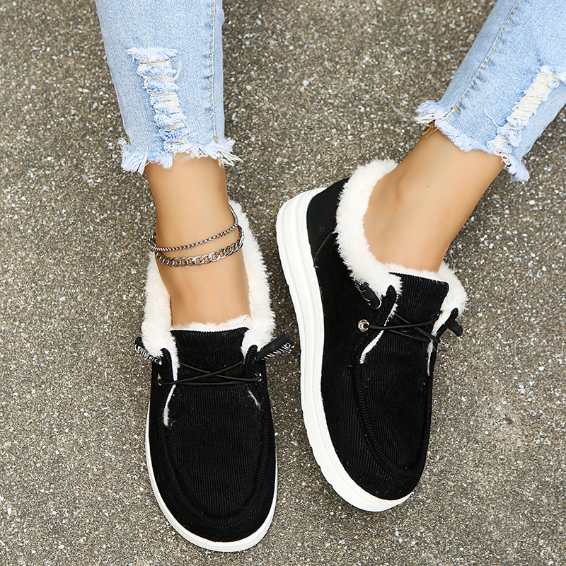 Elegant Winter Sneakers with Cozy Fur Lining