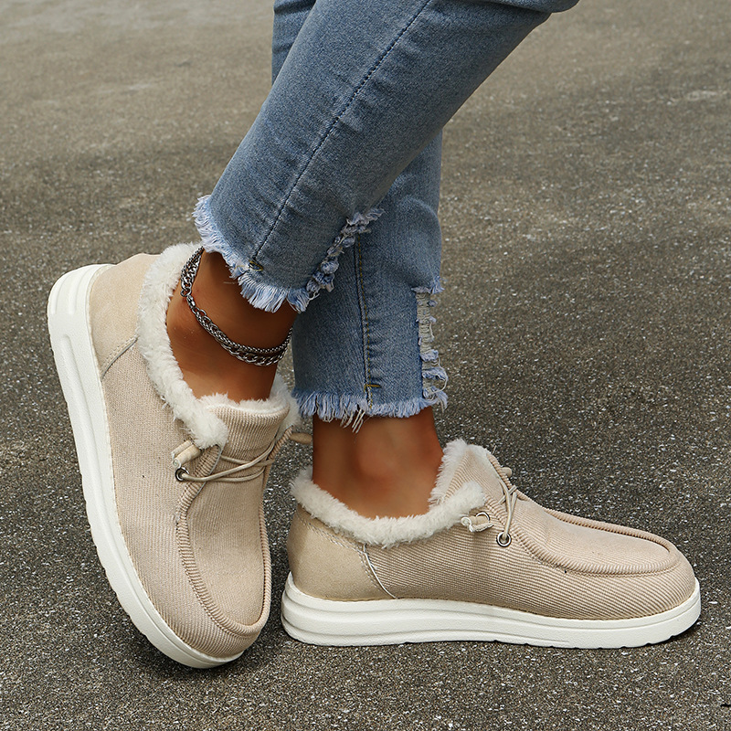 Elegant Winter Sneakers with Cozy Fur Lining