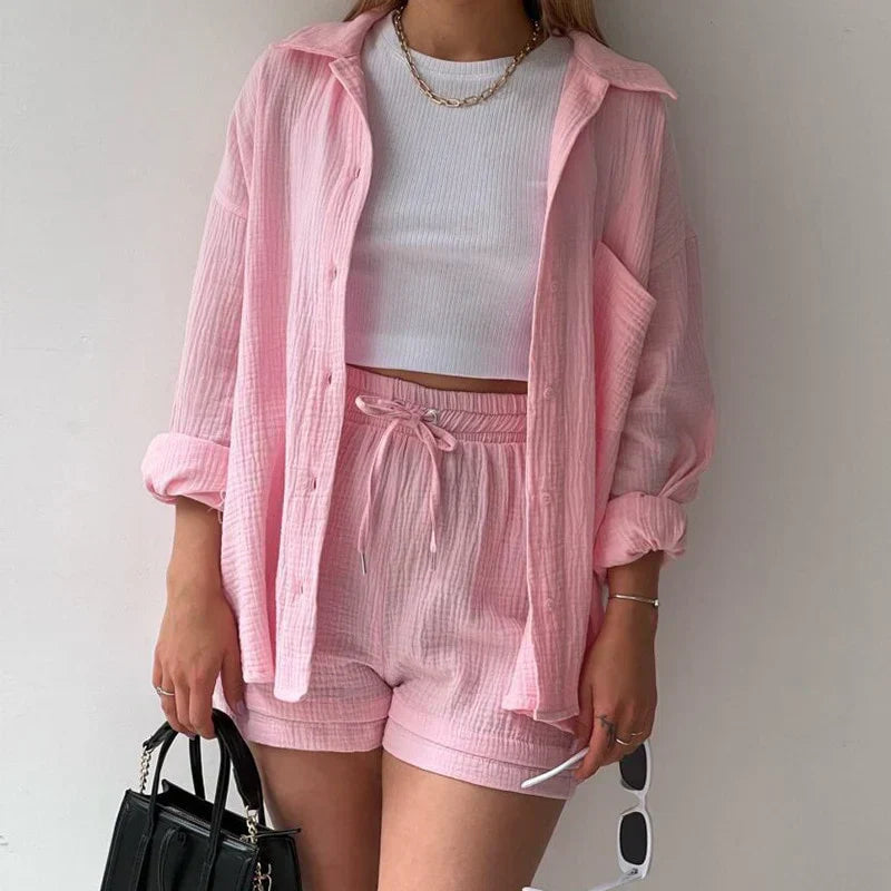 Effortless Summer Suit: Stylish Comfort & Coolness