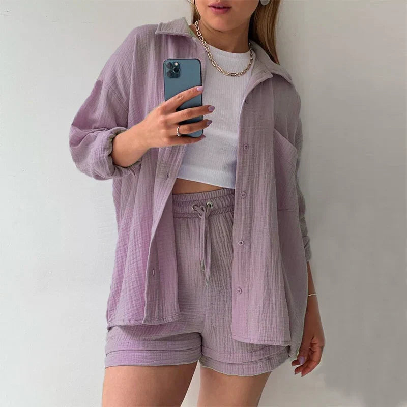 Effortless Summer Suit: Stylish Comfort & Coolness
