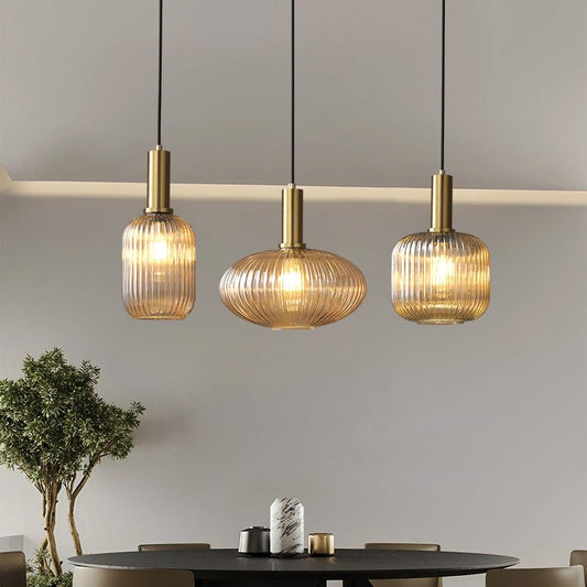 LUMINOUS VINTAGE – Colorful Glass Pendant Light