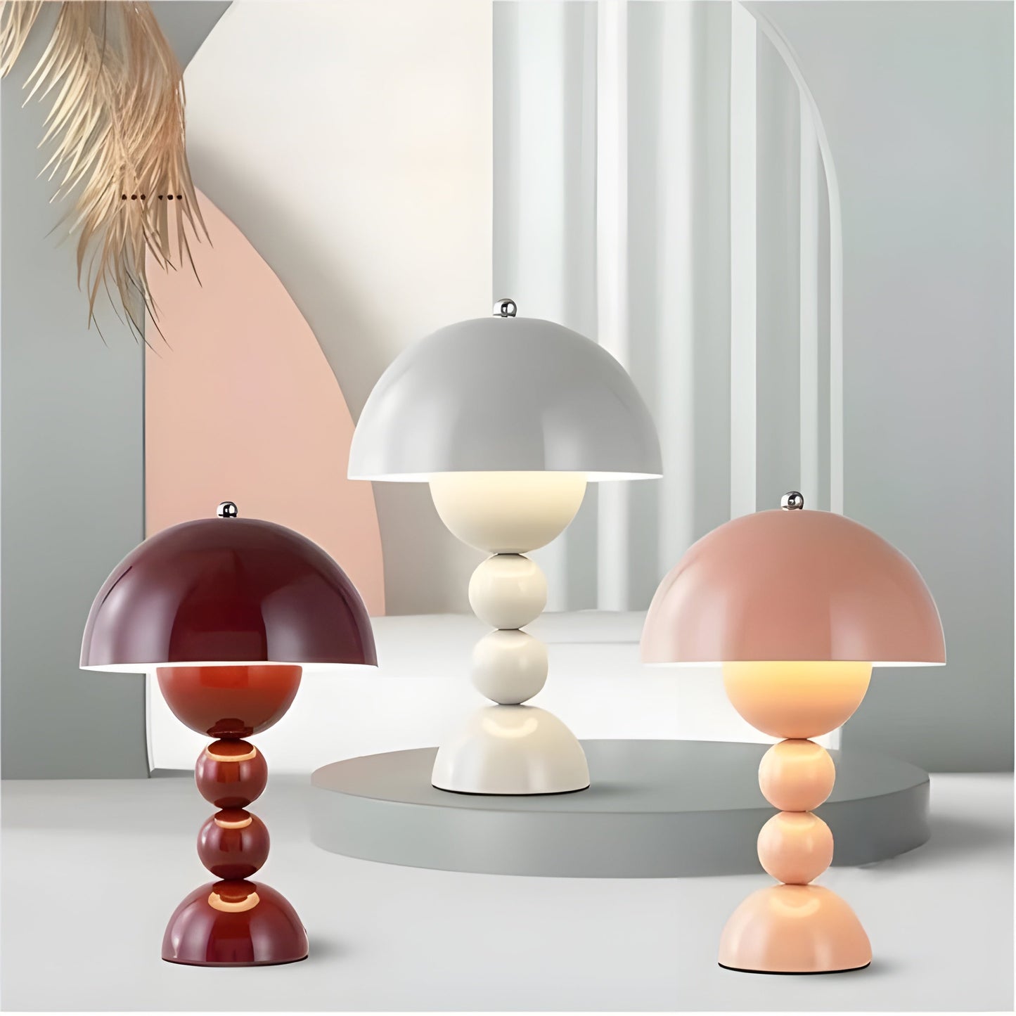 LUMINAIRE BLOOM – Elegant Dimmable Table Lamp
