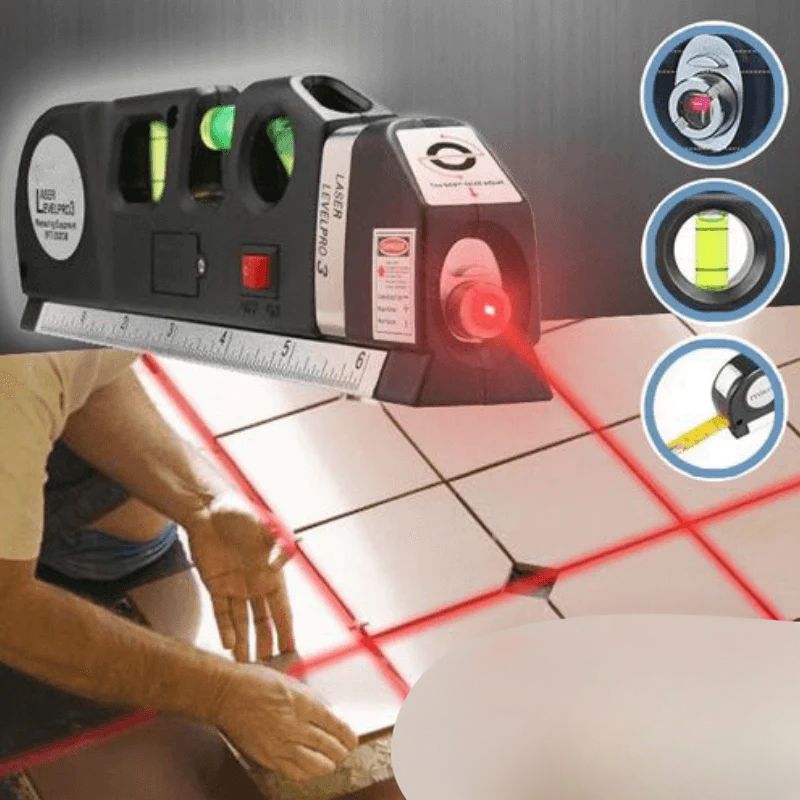 MEASUREMATE – Versatile 4-in-1 Laser Tool