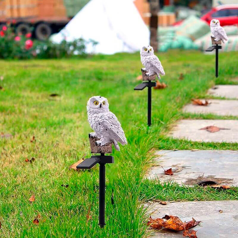 LUMIOWL – Charming Solar Garden Lamp