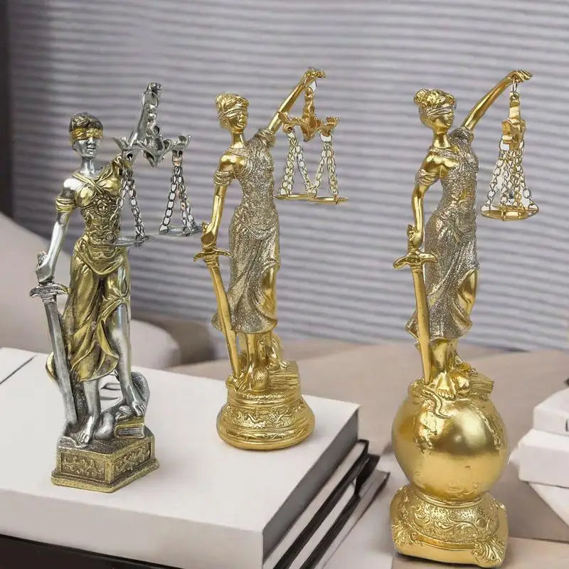 Lady Justice Resin Sculpture