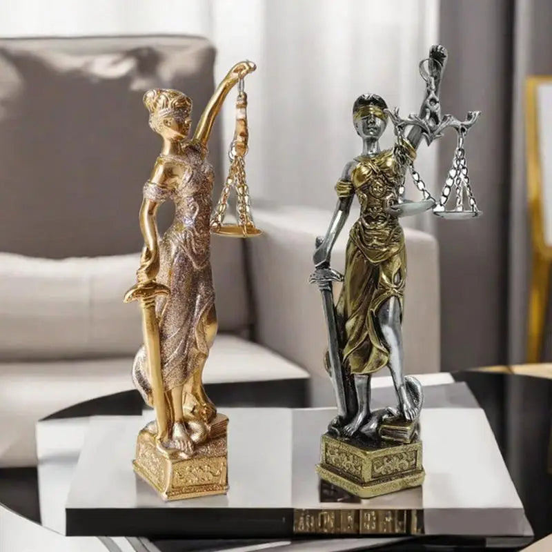 Lady Justice Resin Sculpture