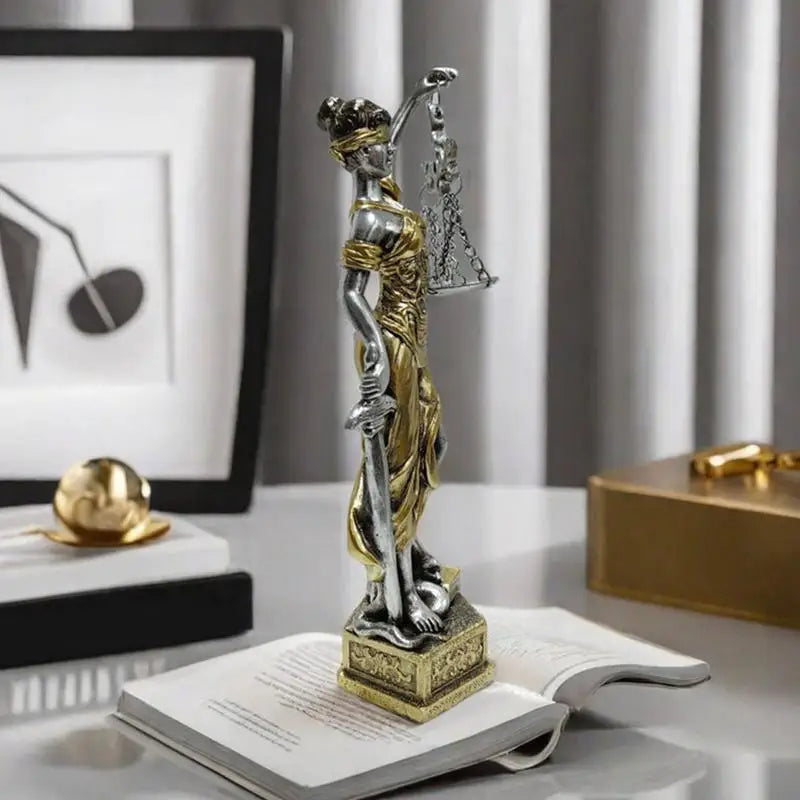 Lady Justice Resin Sculpture