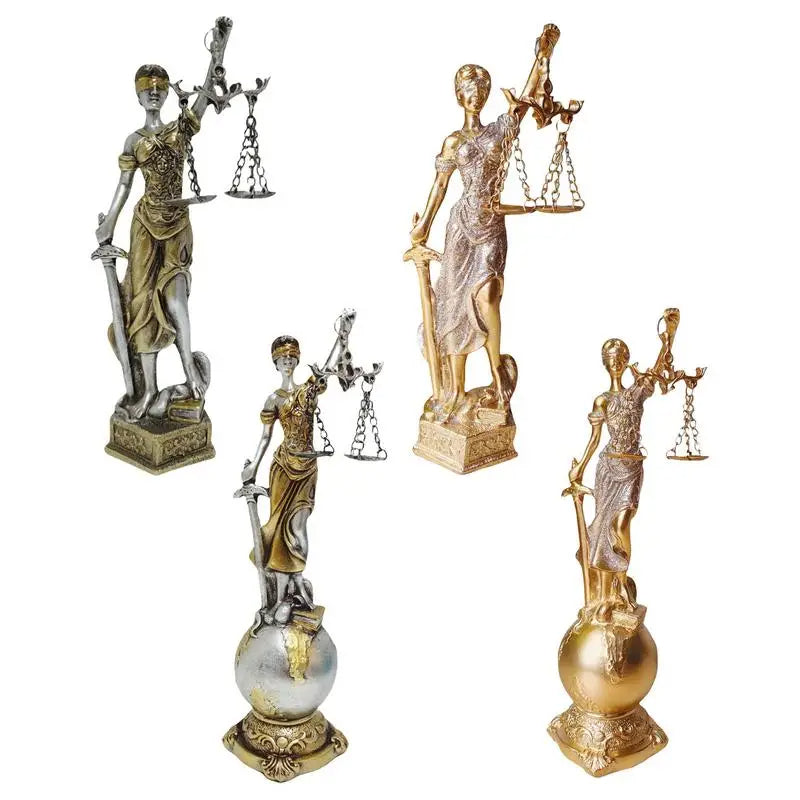 Lady Justice Resin Sculpture