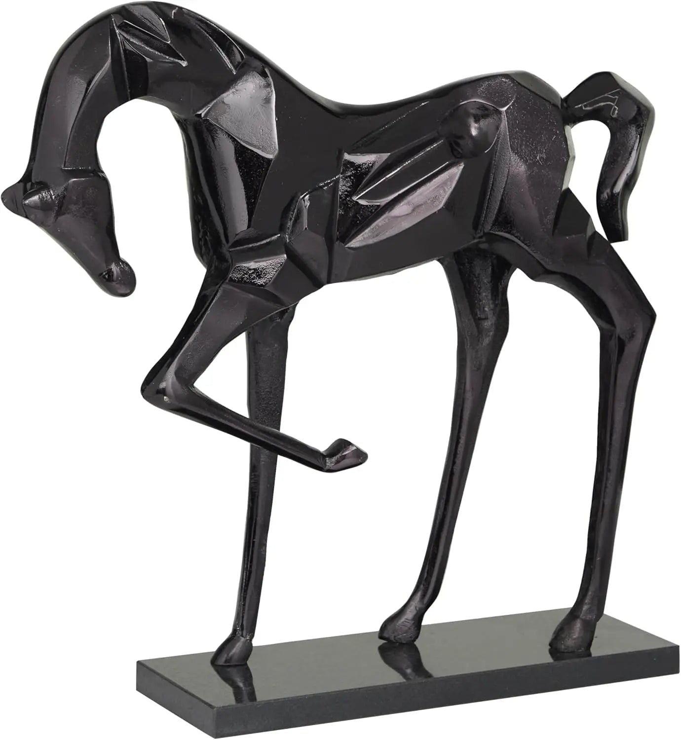 Ariston Gold Horse Sculpture