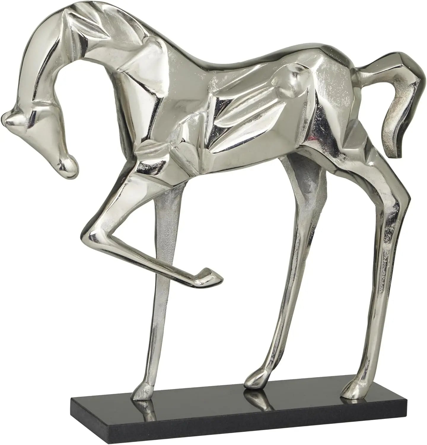 Ariston Gold Horse Sculpture